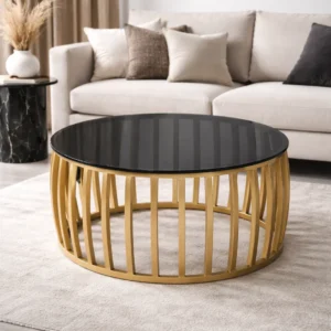 Teapoy With Glass Top -TP1