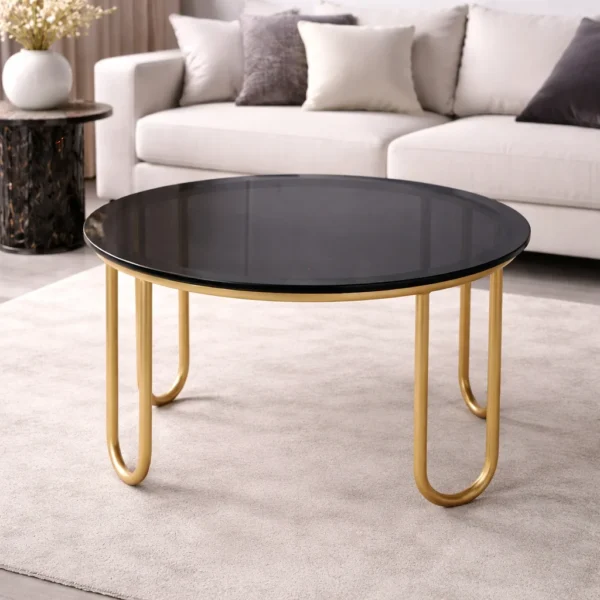 Teapoy With Glass Top -TP4