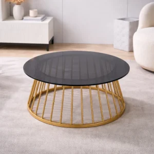 Teapoy With Glass Top -TP5