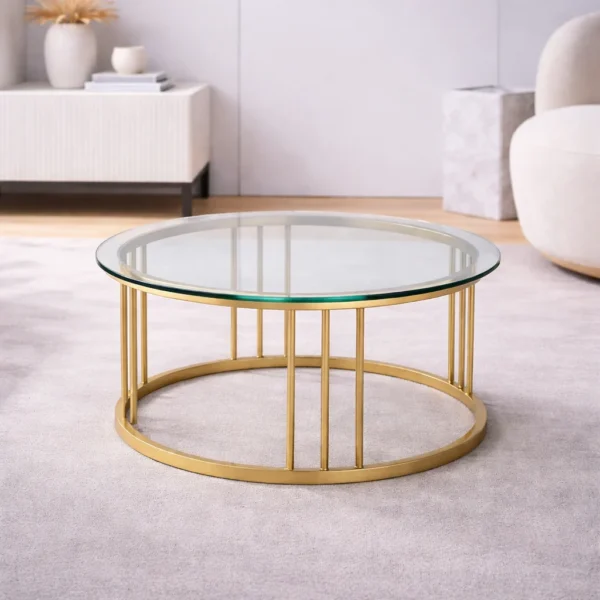 Teapoy With Glass Top -TP6