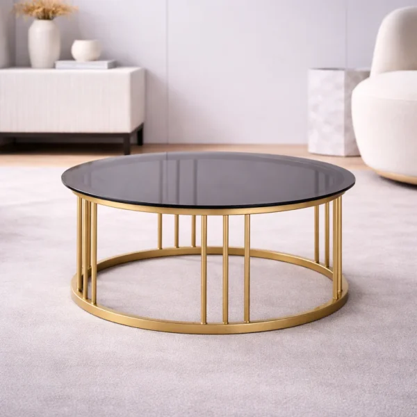 Teapoy With Glass Top -TP6