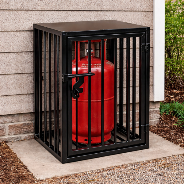 gas cage single Gas Cylinder Safety Cage